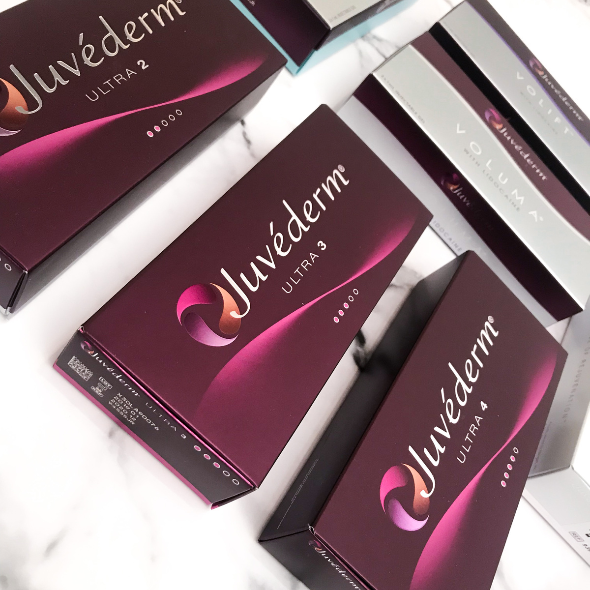 Juvéderm filler range