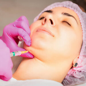 Mesotharapy for double chin